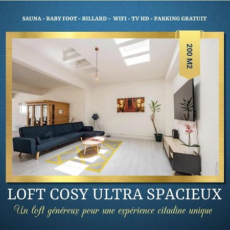 Loft Cosy - Hypercentre - Sauna - 200M2 - Wifi Graulhet Buitenkant foto